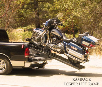 Load And Transport Motorcycles Rampage Motorcycle Lift For Pickup Trucks
